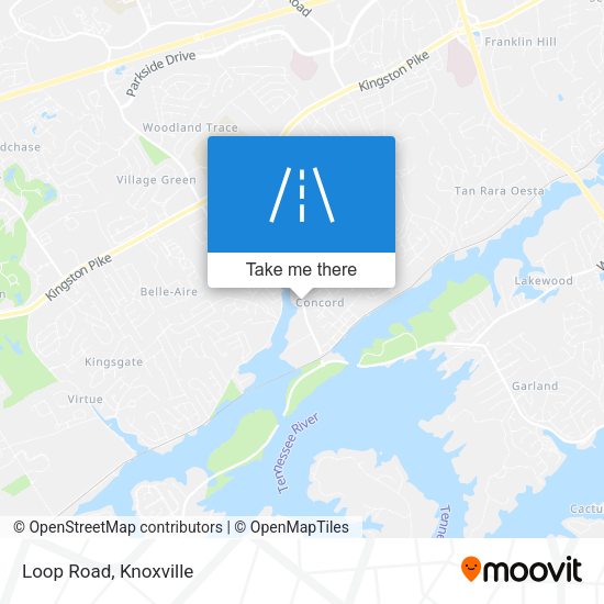Mapa de Loop Road
