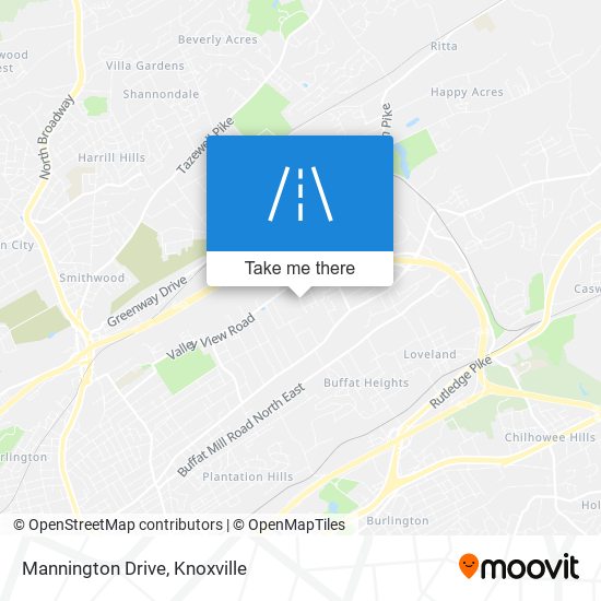 Mannington Drive map