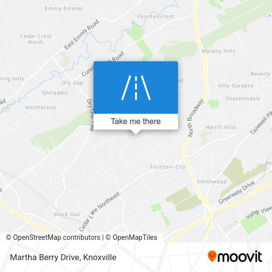 Martha Berry Drive map