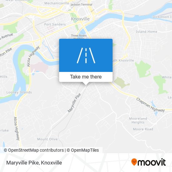 Maryville Pike map