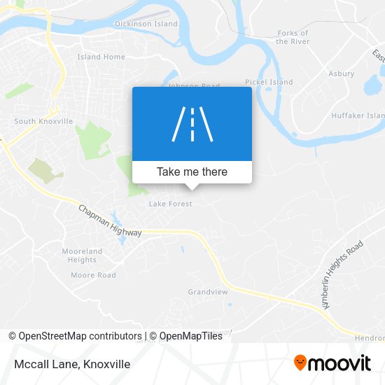 Mapa de Mccall Lane