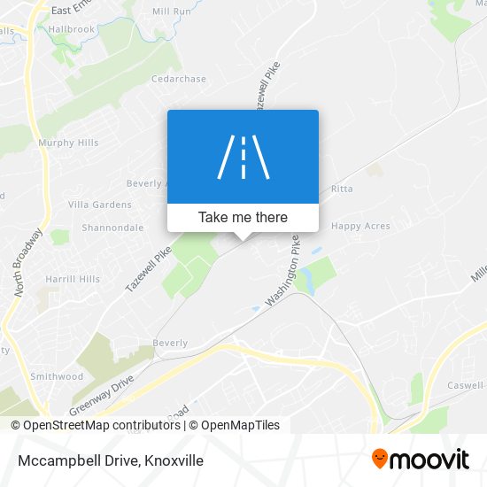 Mapa de Mccampbell Drive