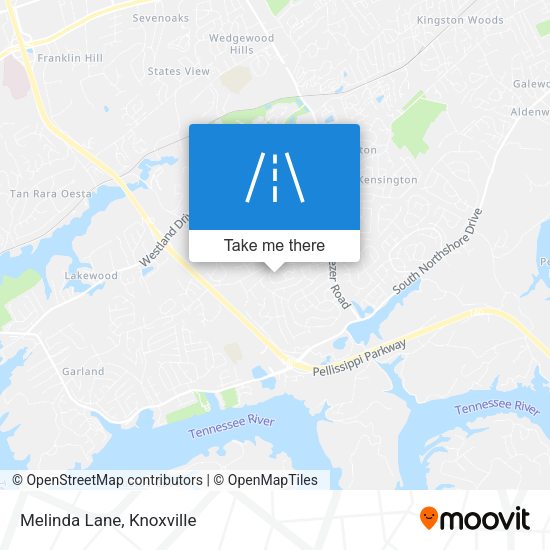 Mapa de Melinda Lane