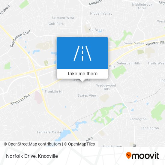 Norfolk Drive map