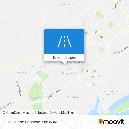 Mapa de Old Colony Parkway