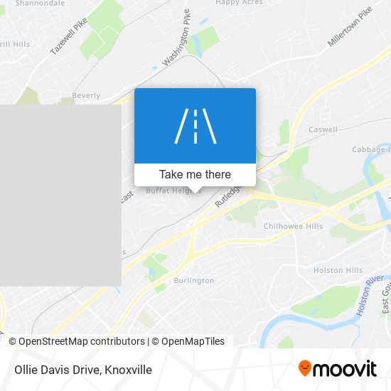 Ollie Davis Drive map