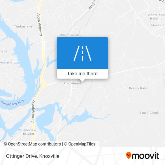 Mapa de Ottinger Drive
