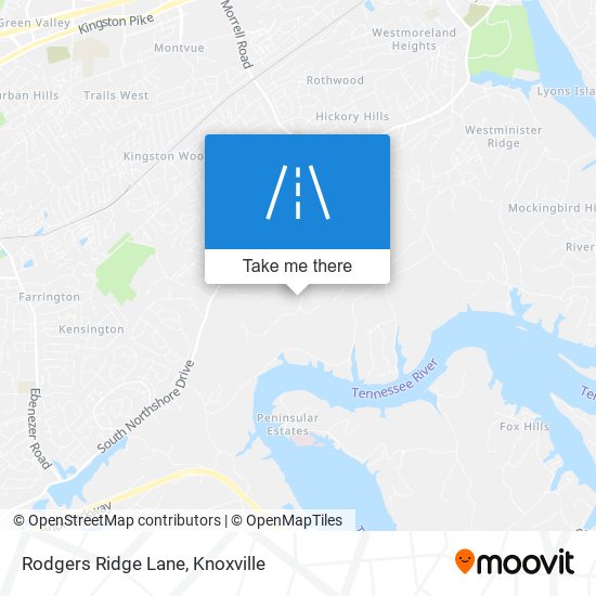 Mapa de Rodgers Ridge Lane