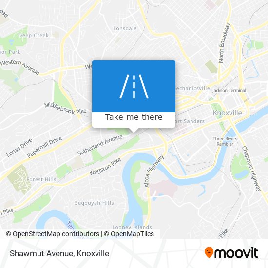 Mapa de Shawmut Avenue