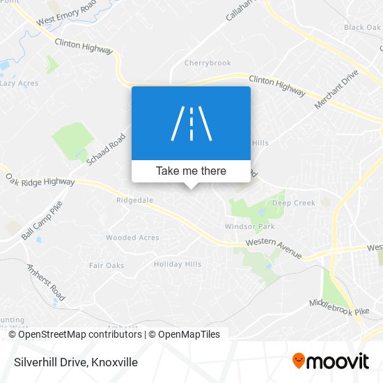 Silverhill Drive map