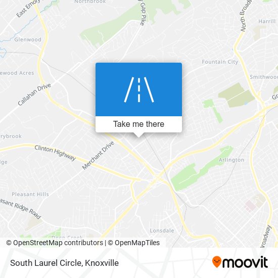 Mapa de South Laurel Circle