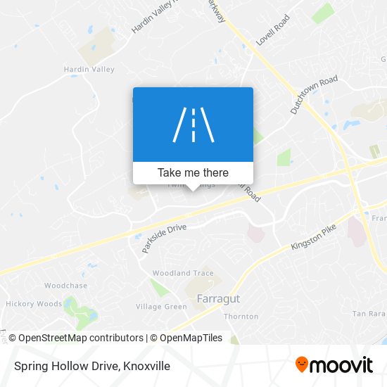 Mapa de Spring Hollow Drive