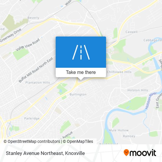 Mapa de Stanley Avenue Northeast