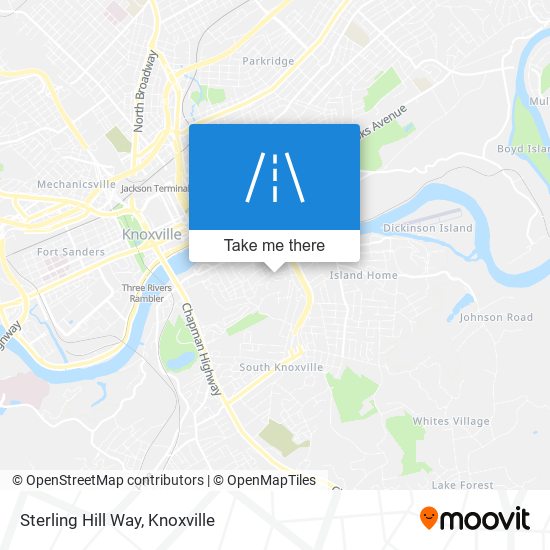 Sterling Hill Way map