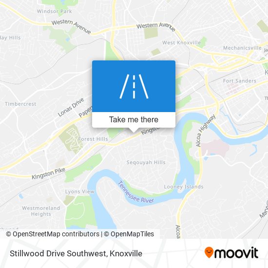 Mapa de Stillwood Drive Southwest