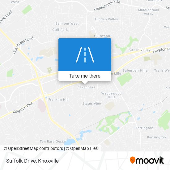 Mapa de Suffolk Drive