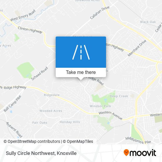 Mapa de Sully Circle Northwest