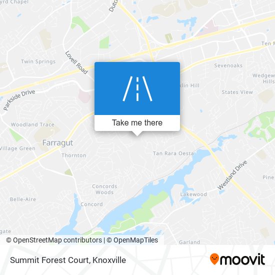 Mapa de Summit Forest Court