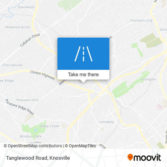 Mapa de Tanglewood Road