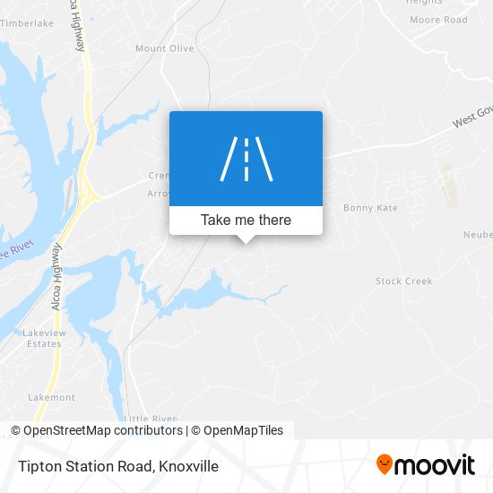 Mapa de Tipton Station Road