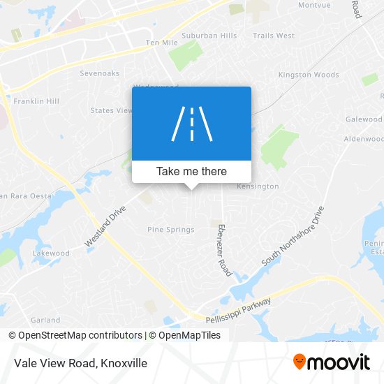 Mapa de Vale View Road