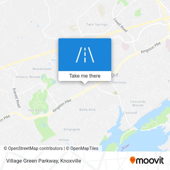 Village Green Parkway map