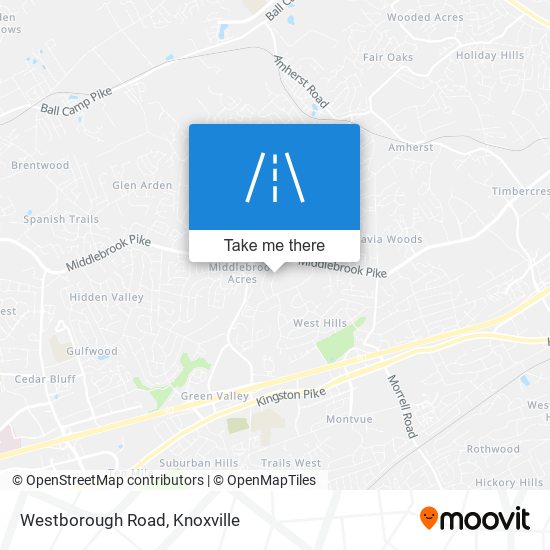 Westborough Road map
