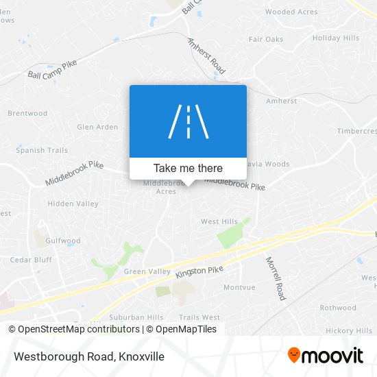 Mapa de Westborough Road