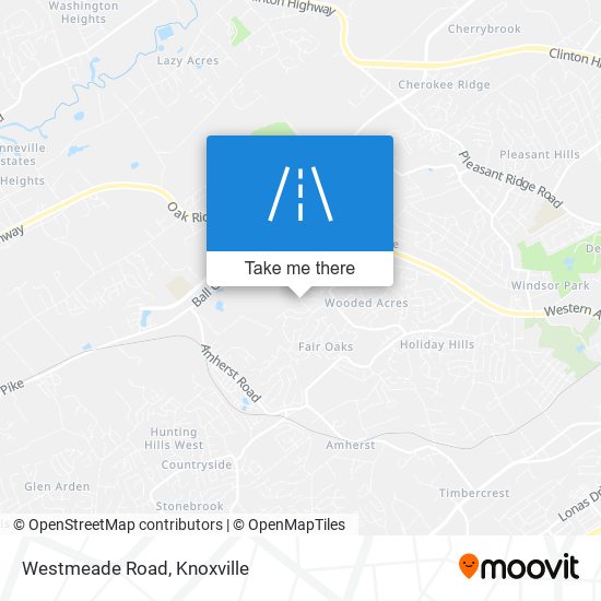 Mapa de Westmeade Road