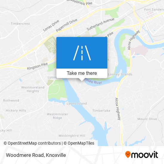 Mapa de Woodmere Road