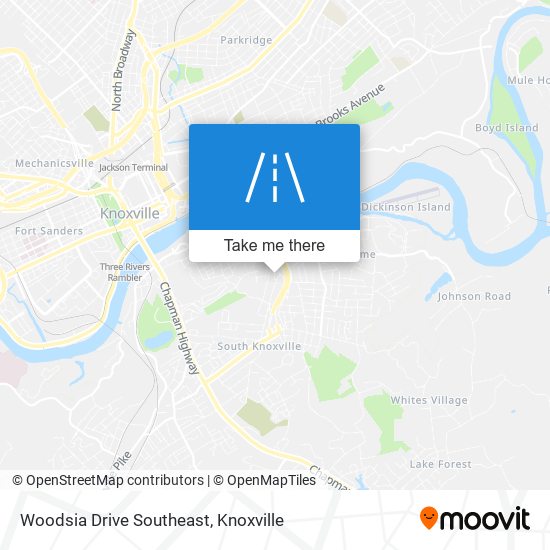 Mapa de Woodsia Drive Southeast