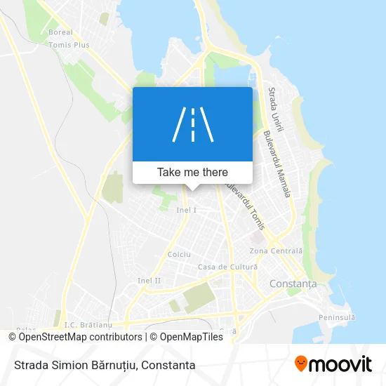 Strada Simion Bărnuțiu map
