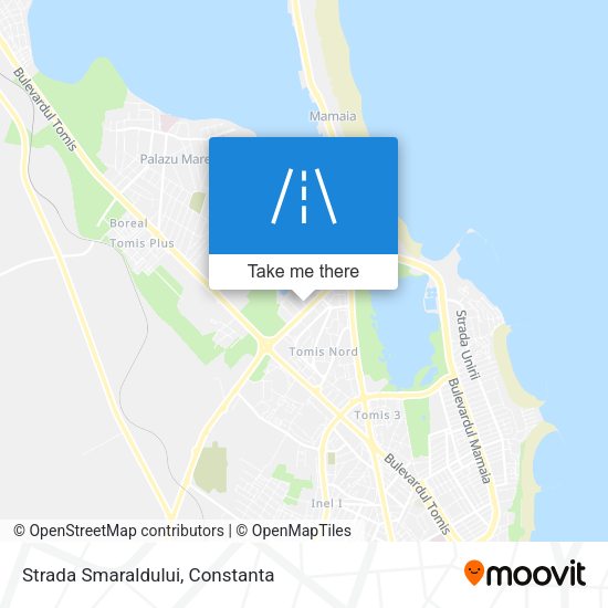 Strada Smaraldului map