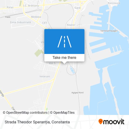 Strada Theodor Speranția map