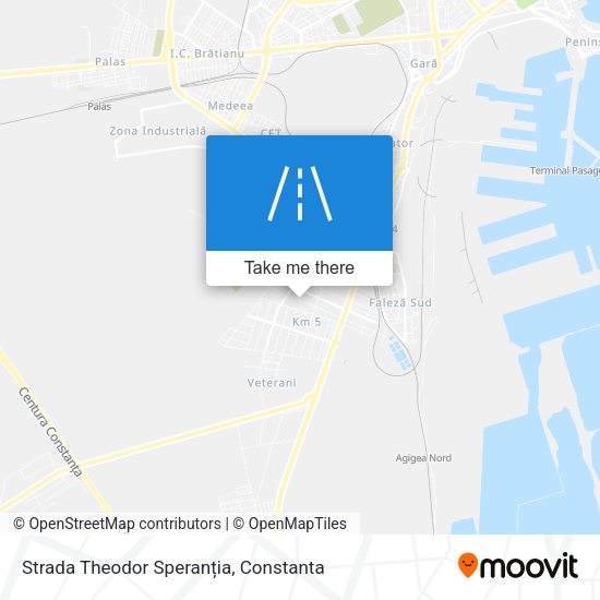 Strada Theodor Speranția map