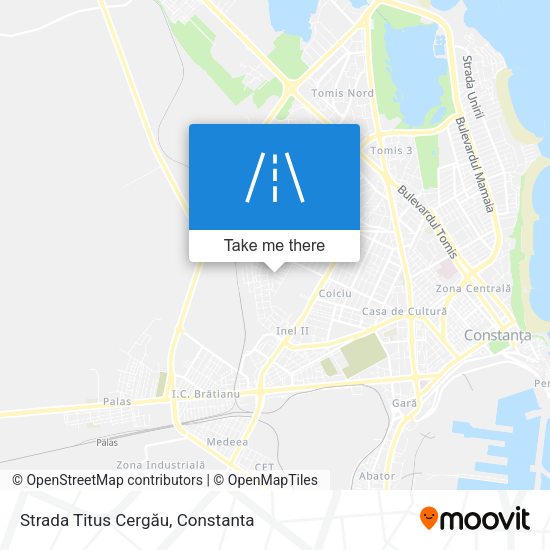 Strada Titus Cergău map