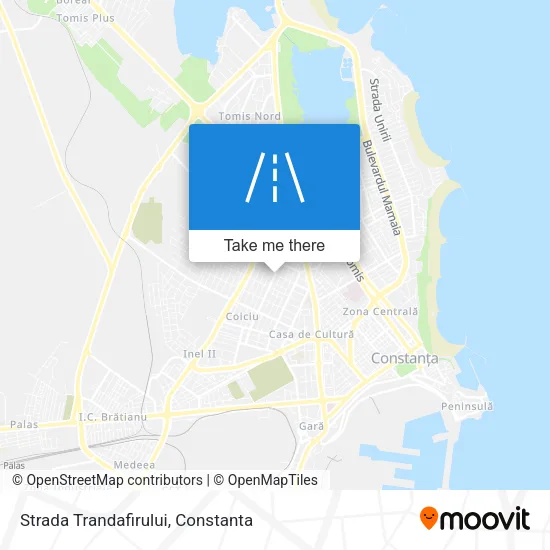 Strada Trandafirului map