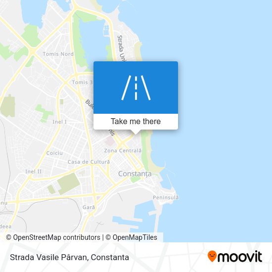 Strada Vasile Pârvan map