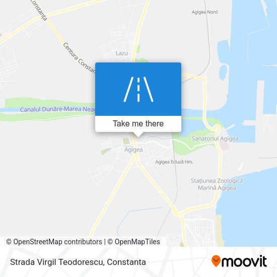 Strada Virgil Teodorescu map