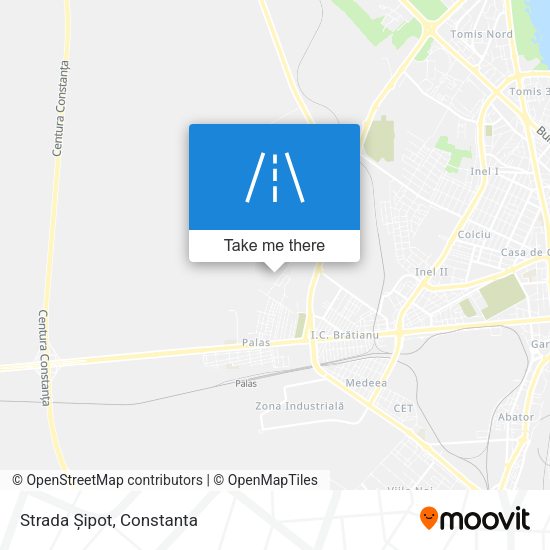 Strada Șipot map