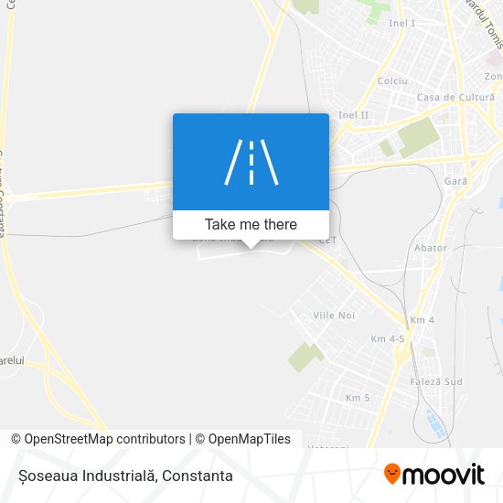Șoseaua Industrială map