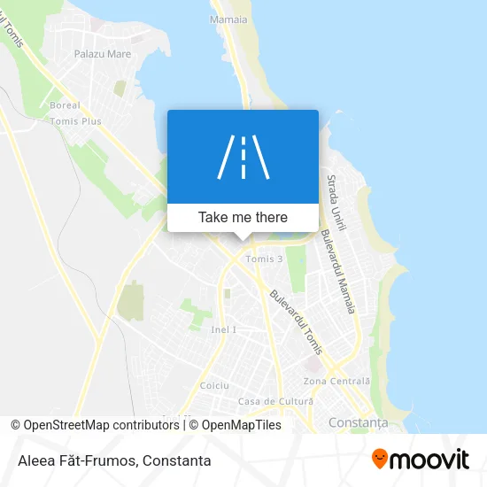 Aleea Făt-Frumos map