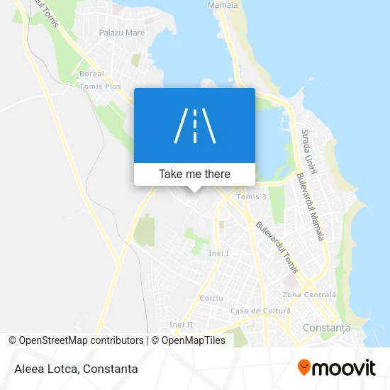 Aleea Lotca map