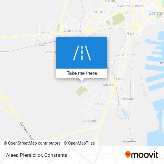 Aleea Piersicilor map