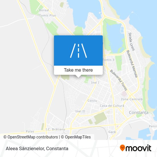 Aleea Sânzienelor map