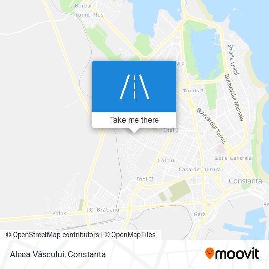 Aleea Vâscului map