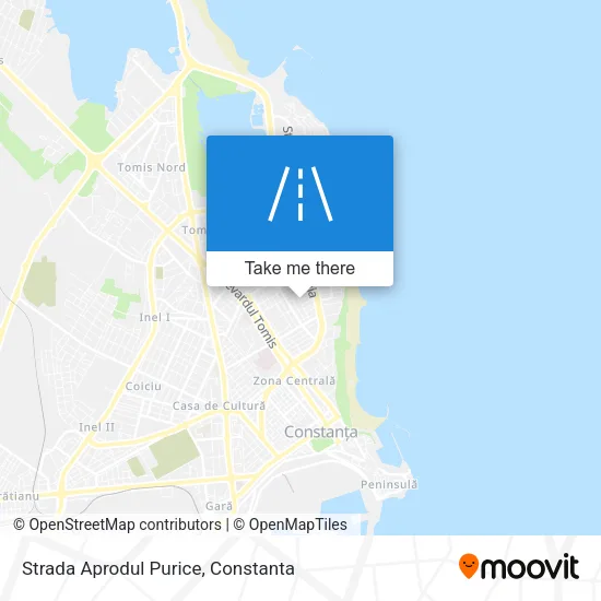 Strada Aprodul Purice map