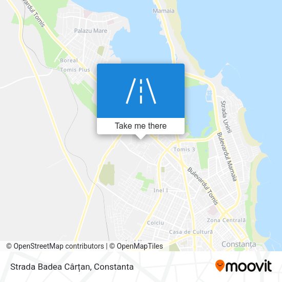 Strada Badea Cârțan map