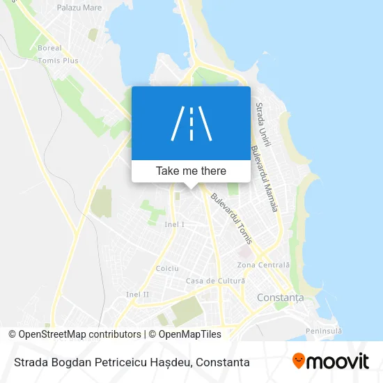 Strada Bogdan Petriceicu Hașdeu map