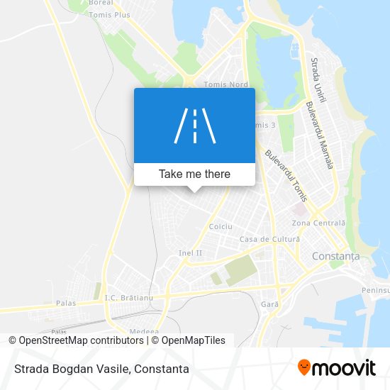 Strada Bogdan Vasile map